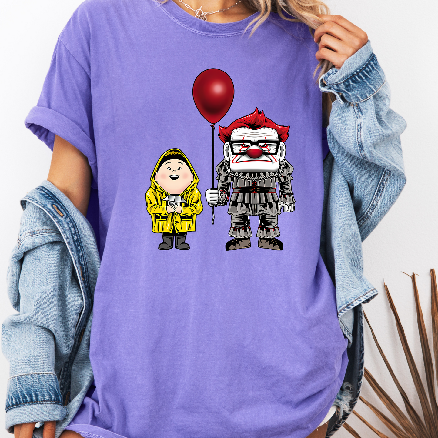 Halloween Funny Movie T-Shirt| Halloween Scary Clown Shirt | Cute Creepy Clown Shirt | Unisex Fall Tee