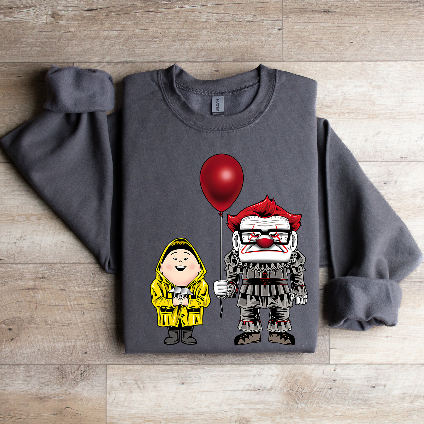 Funny Halloween Character Sweatshirt | Cute Horror Movie Sweater