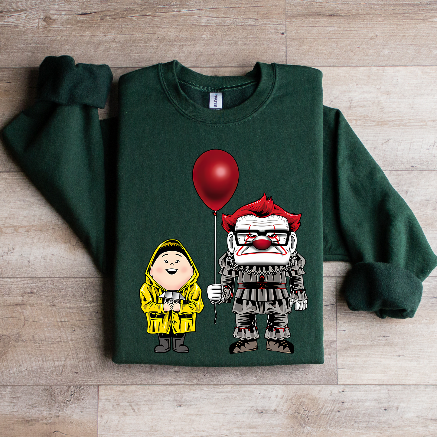 Funny Halloween Character Sweatshirt | Cute Horror Movie Sweater