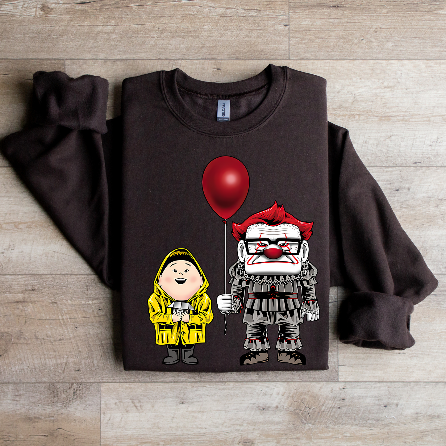 Funny Halloween Character Sweatshirt | Cute Horror Movie Sweater