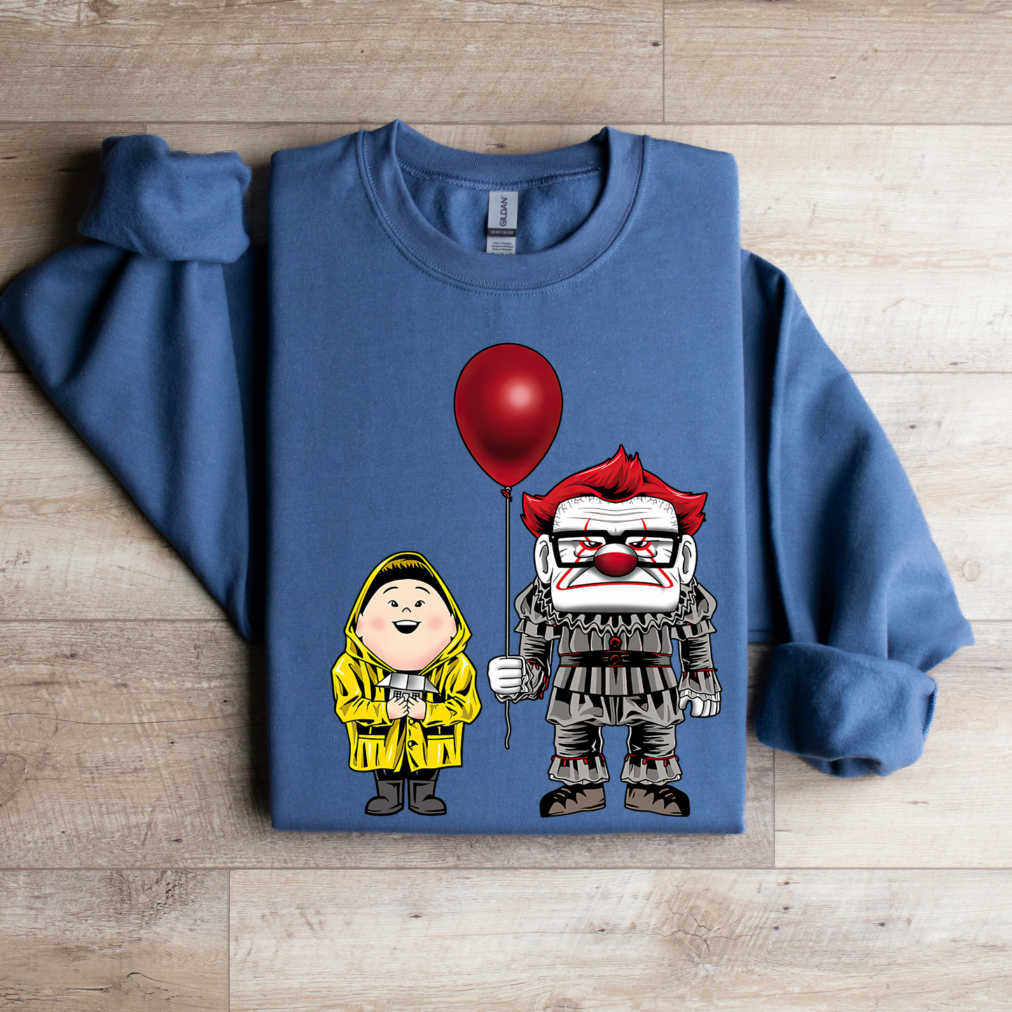 Funny Halloween Character Sweatshirt | Cute Horror Movie Sweater