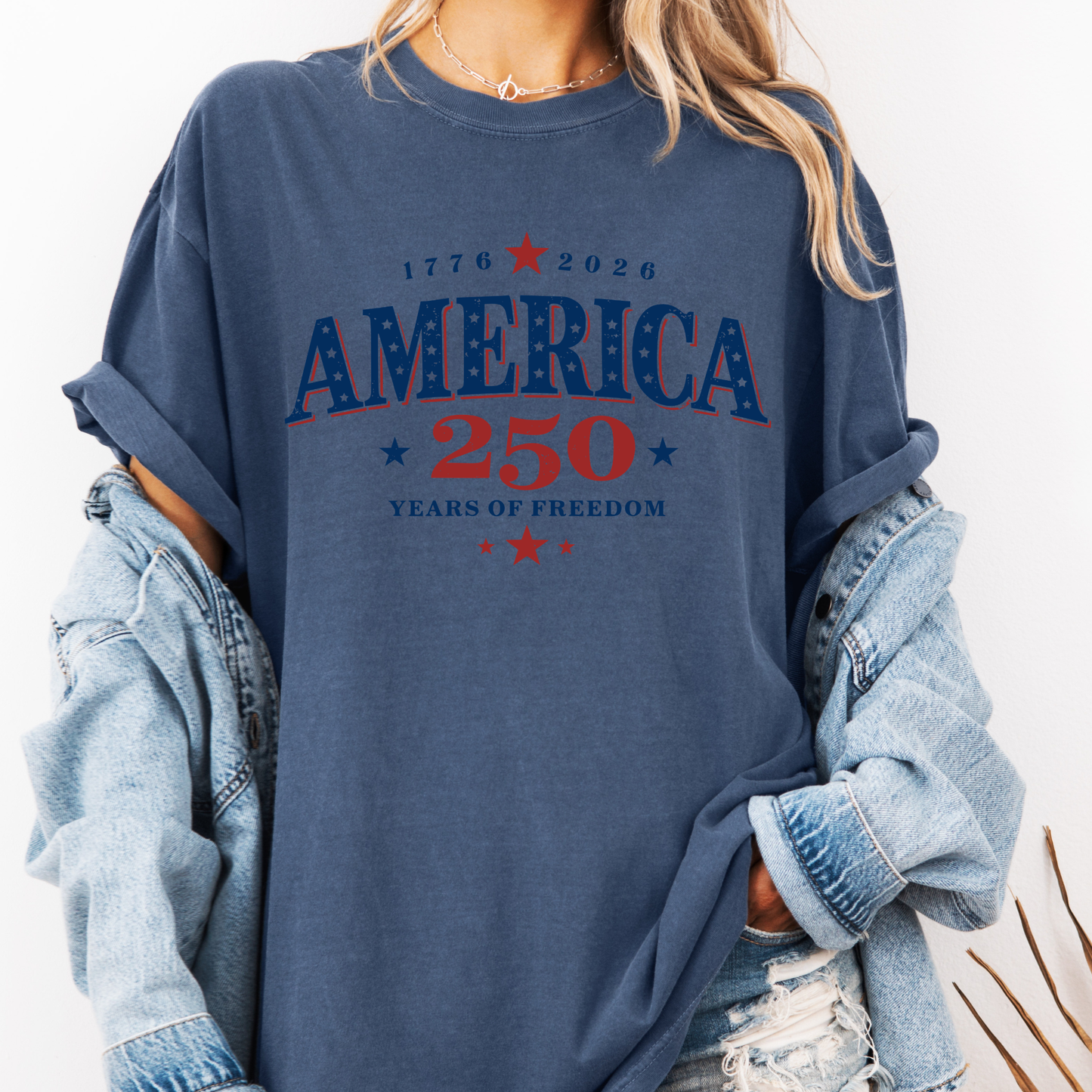 America 250 Shirt, 4th of July 2026 Tee, Patriotic USA Shirt, Vintage America Graphic Tee, Independence Day Shirt