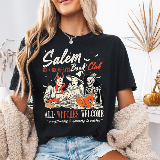 Salem Book Club Halloween Tee