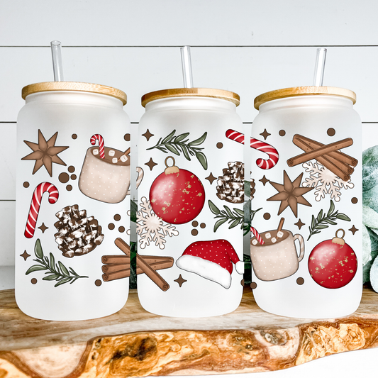 Christmas Simmer Frosted Christmas Mug