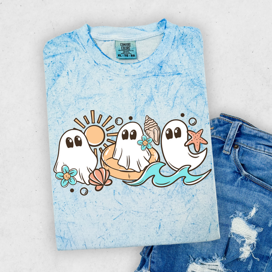 Summer Beach Ghost ColorBlast Comfort Colors