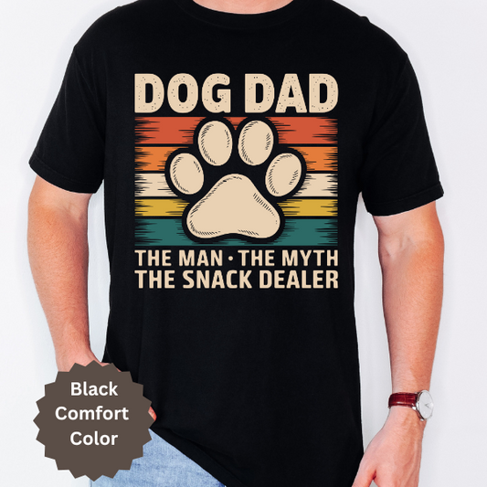 Dog Dad Comfort Color T-shirt