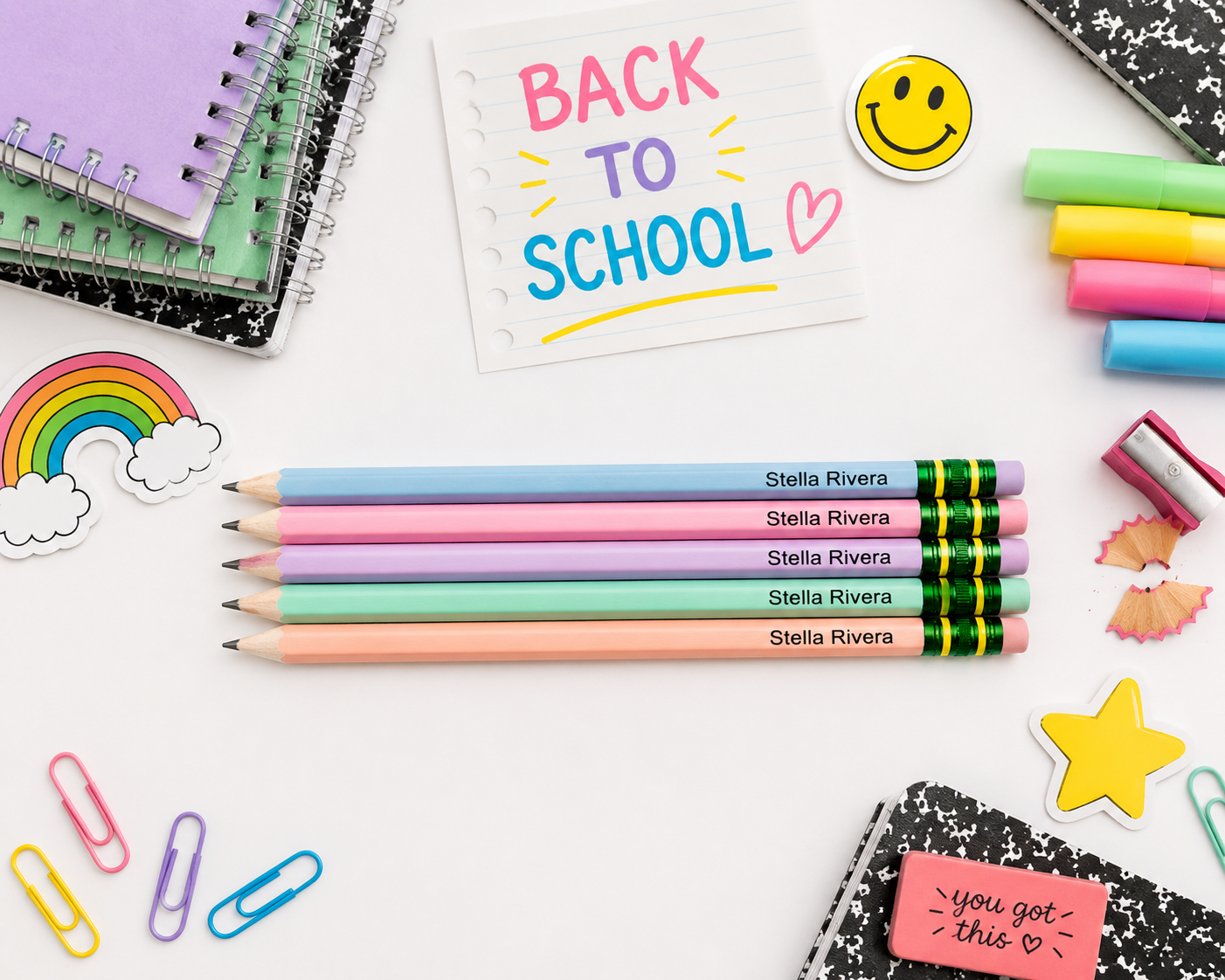 Personalized Engraved Pencils
