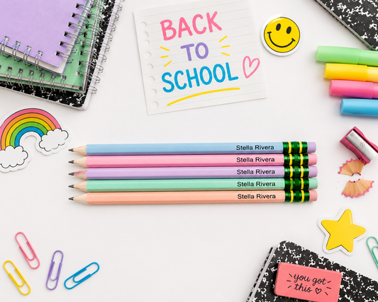 Personalized Engraved Pencils
