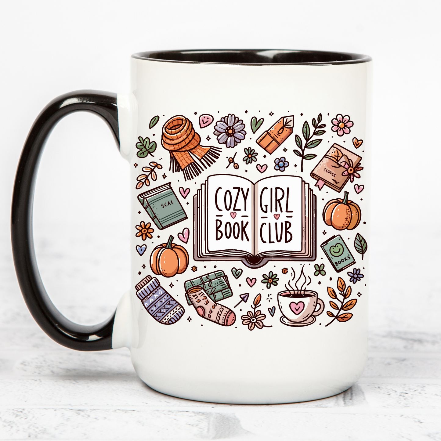 Cozy Girl Book Club Mug
