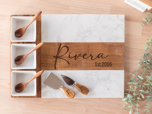 Personalized Marble Cutting Board